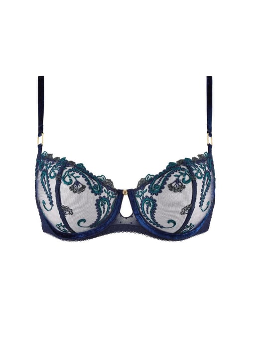 Velvet Memories Half Cup Bra