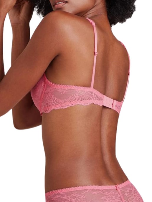 Danse Des Sens Triangle Plunge Bra - Irresistible Red