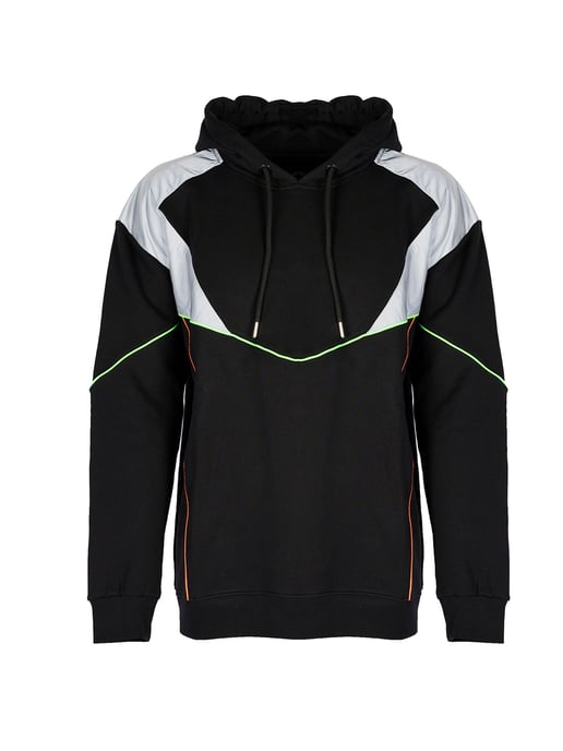 Les Hommes Sweatshirt Oversize Herr Svart - Image 4