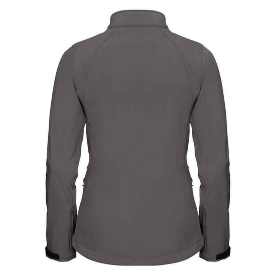 Russell Womens/Ladies 3 Layer Soft Shell Jacket (Titanium) - Image 2