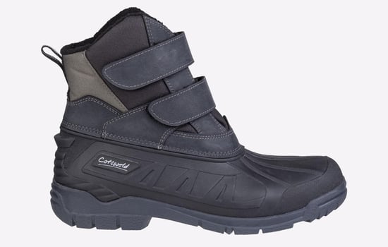 Cotswold Kempsford Zwarte Regenlaarzen - Image 1