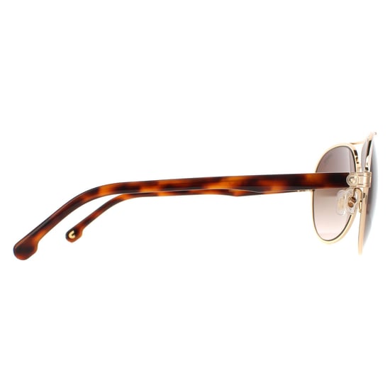 Carrera Aviator Unisex Gold Ivory Havana Brown Gradient 1051/S