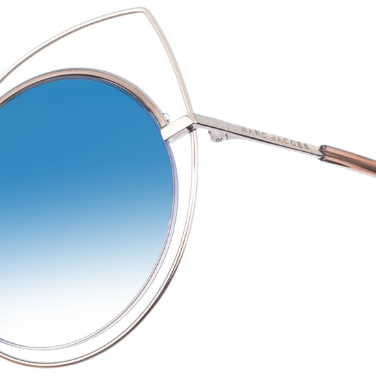 MARC-10-S women's round shape metal sunglasses - Image 2