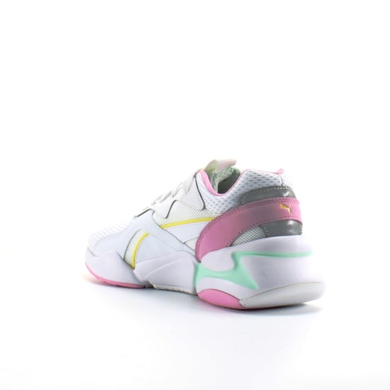 Puma Nova Mesh White Synthetic Womens Lace Up Trainers 369655 03