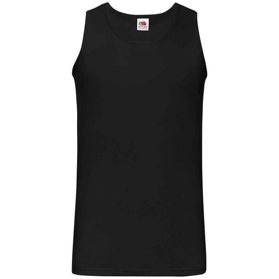 Fruit of the Loom Heren sportvest top (Zwart) - Image 1