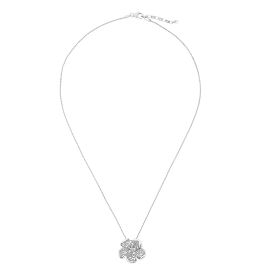 Orphelia Women's 925 Sterling Silver Chain with Pendant - Silver ZH-7297 - Image 2