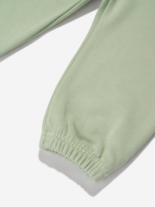 Palm Angels Baby Girls Logo Joggers in Green