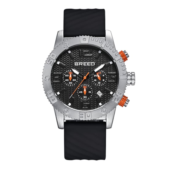 Breed Double Agent Chronograph Watch with Date