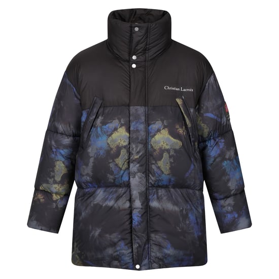 Regatta Mens Christian Lacroix Barbegal Baffled Padded Jacket (Black/Fourrure)
