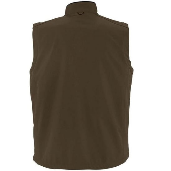 SOLS Heren Rallye Soft Shell Bodywarmer Jacket (Donkere chocolade) - Image 2