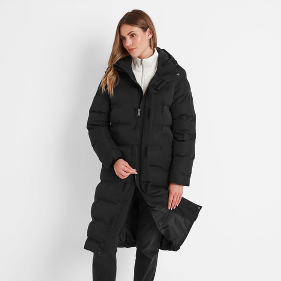 Glaston Womens Parka Black