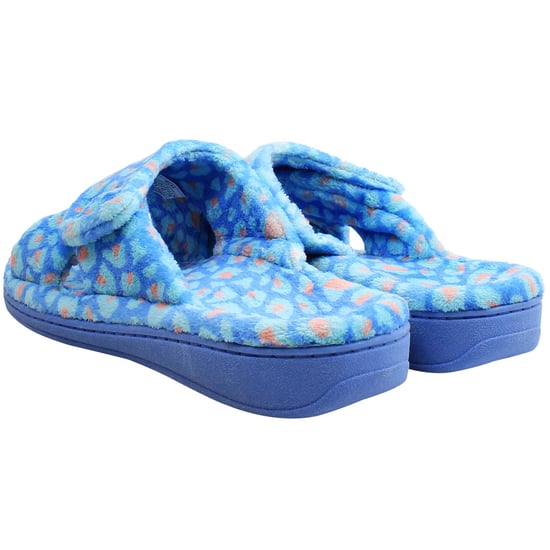 Vionic Relax Terry Womens Blue Slippers - Image 3