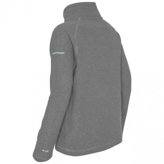 Trespass Childrens/Kids Keynote Fleece (Black) - Image 2