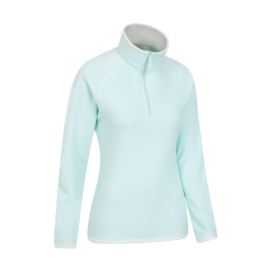 Mountain Warehouse Dames/Dames Montana Half Zip Fleece Top (Munt) - Image 5