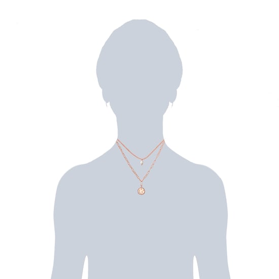 Necklace stainless steel rose gold freshwater cultured pearl white preciosa white Valero Pearls - Image 3