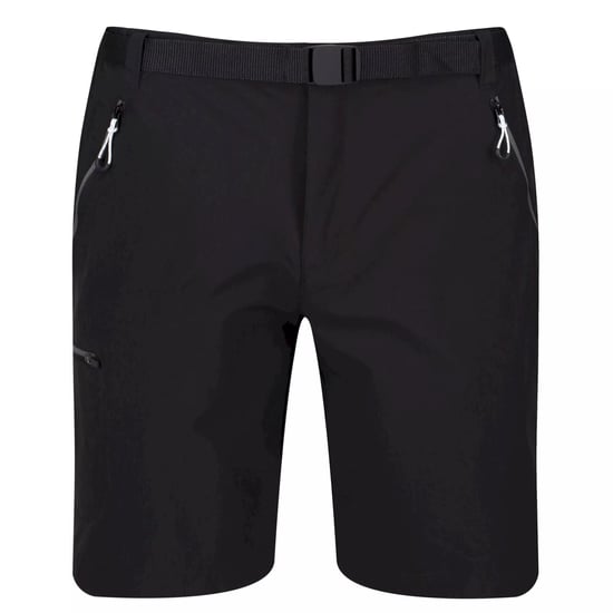 Regatta Mens Xert III Stretch Casual Shorts (Black) - Image 1