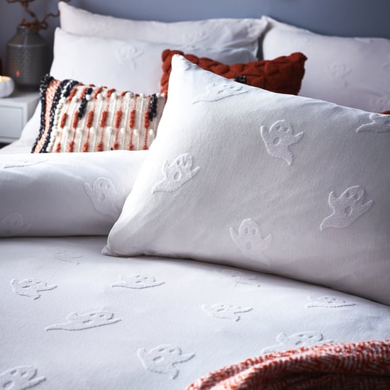 Friendly Ghost Tufted Duvet Cover Set