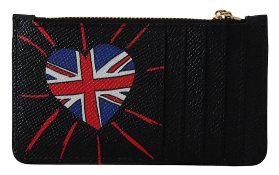 Dolce & Gabbana Elegant Leather Coin Wallet with Zip Women's Closure - Image 2