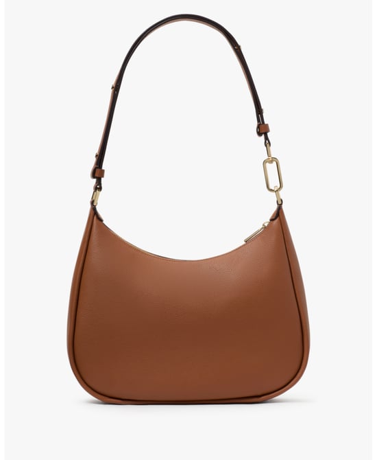 Kayla Pebbled Leather Large Shoulder Bag