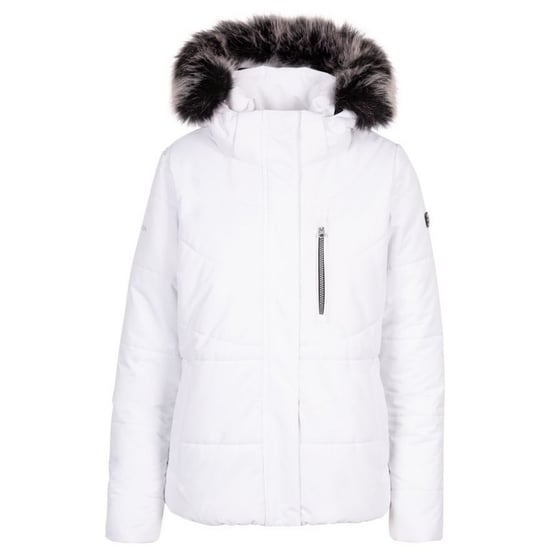 Trespass Womens/Ladies Recap Waterproof Jacket (White)