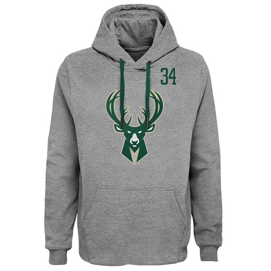 NBA Milwaukee Bucks 34 Giannis Antetokounmpo Mens Goat Hoodie - Image 1