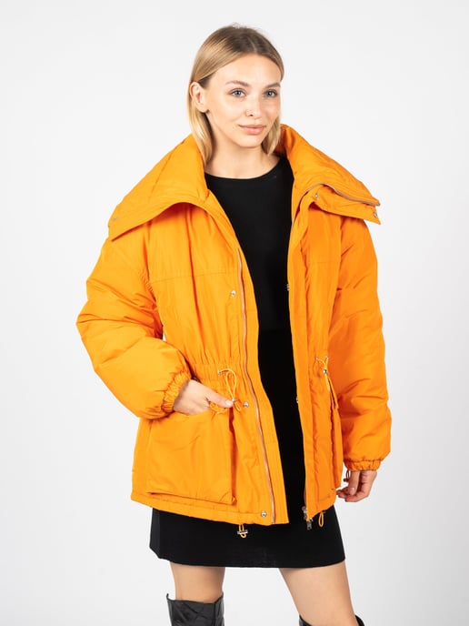 Silvian Heach Jacket Leproc Woman's Orange - Image 3
