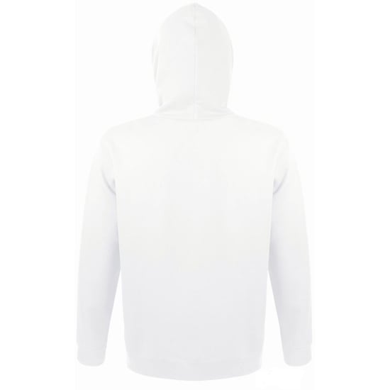 SOLS Snake Unisex Hooded Sweatshirt / Hoodie (White) - Image 2