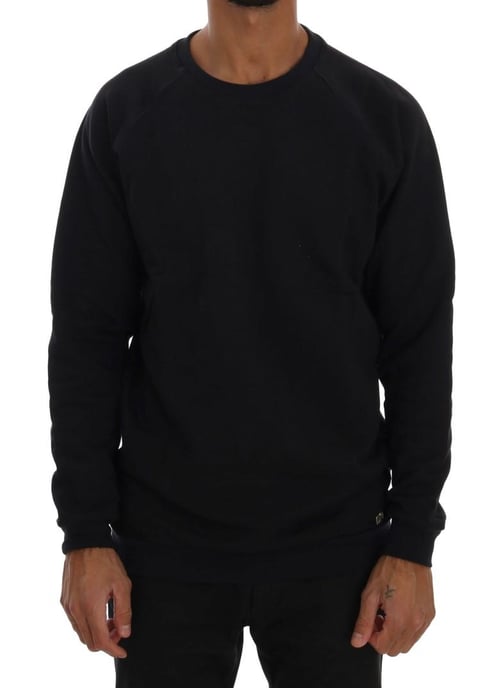 Fantastisk Mörk Crewneck Bomullströja - Image 1