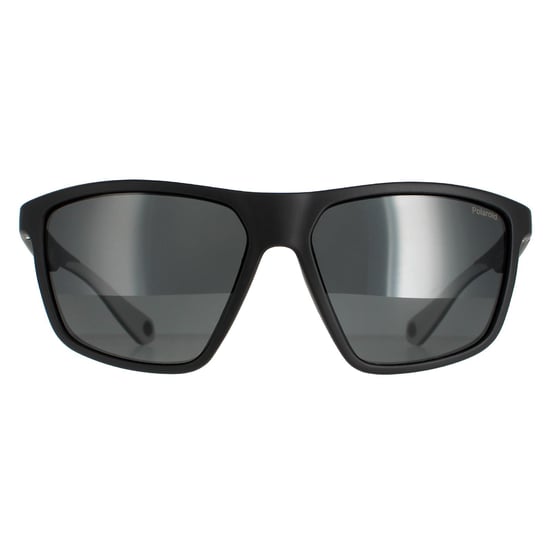 Polaroid Wrap Mens Black Grey Grey Polarized PLD 7040/S