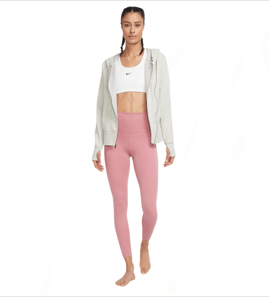 Nike Yoga Move to Zero Women's 7/8 Leggings Pastel Pink - Image 5