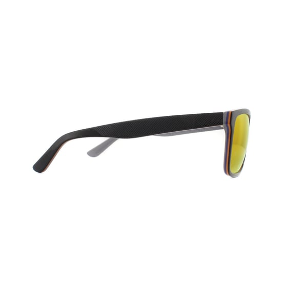 Lacoste Sunglasses L705S 003 Black Grey Red Mirror