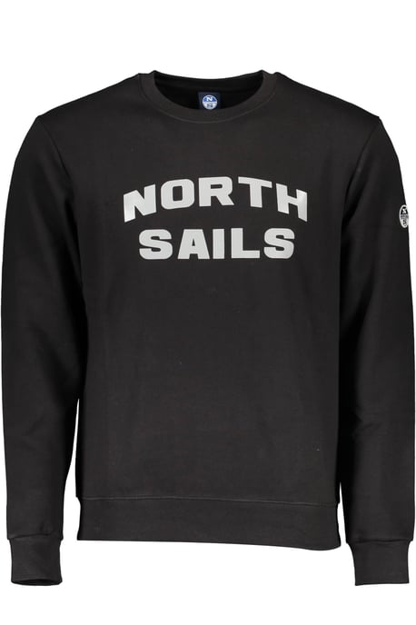 North Sails Men's Black Cotton Sweater - Image 1