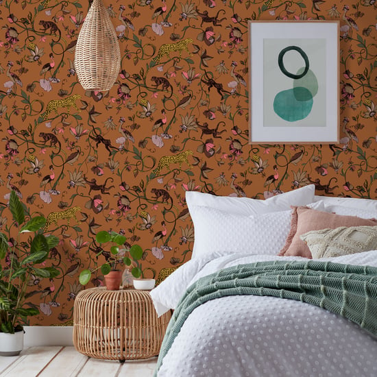 Exotic Wildlings Tropical Printed Wallpaper