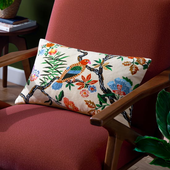 Wylder Sittacula Embroidered Polyester Filled Cushion - Image 6