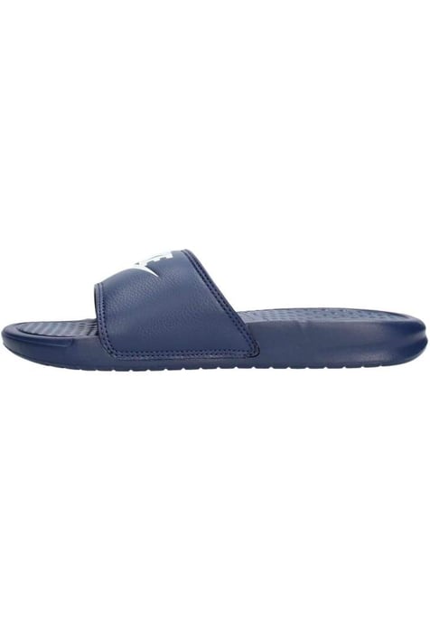 Nike Benassi Slip On Sliders in Midnght Navy - Image 4