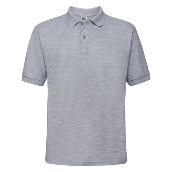 Russell Heren Klassiek Polycotton Poloshirt (Lichte Oxford Heide) - Image 1