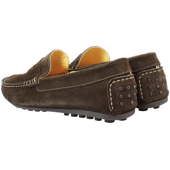 John White Amalfi Mens Brown Shoes - Image 3