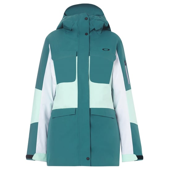 Oakley Sleve BlueWhite Women Moonshine Insulated 2L 10K Hoodie Jacket 511738 6A9