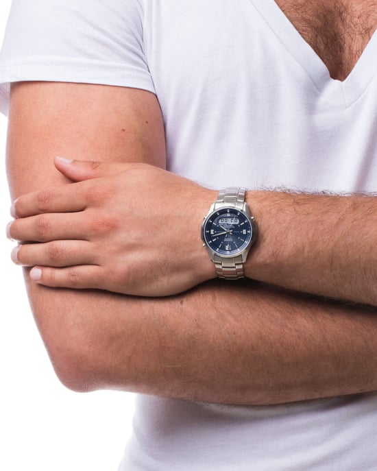 Casio Radio Controlled Watches Men's Silver Watch LCW-M100DSE-2AER - Image 4