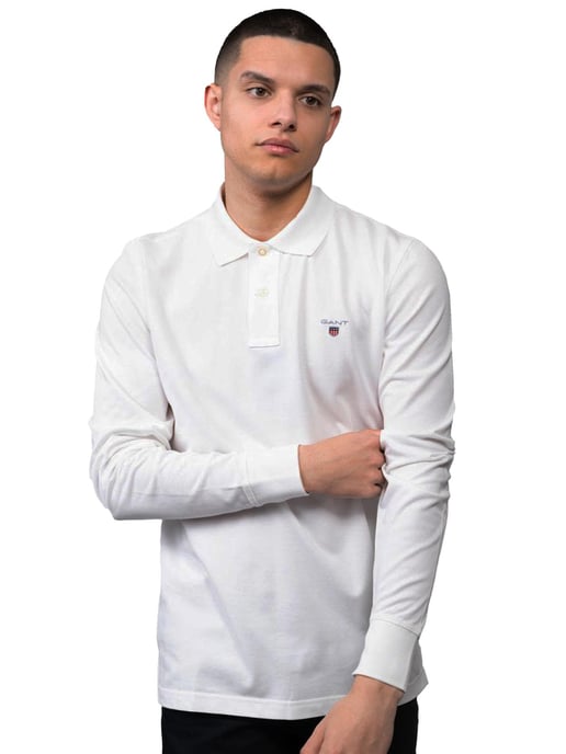 Gant | Mens Long Sleeve Polo Shirts
