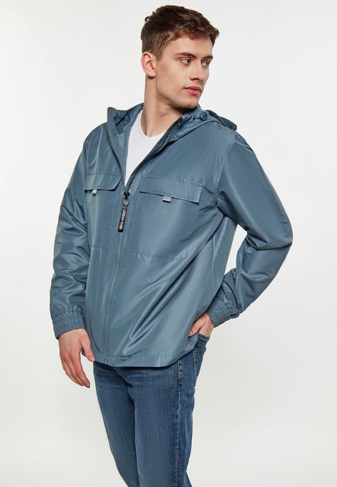 Schmuddelwedda Anorak Heren Grijs-blauw - Image 3