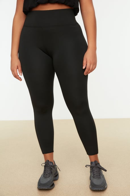 Trendyol Dam Hög Midja Skinny Plus Size Sporttights - Image 3