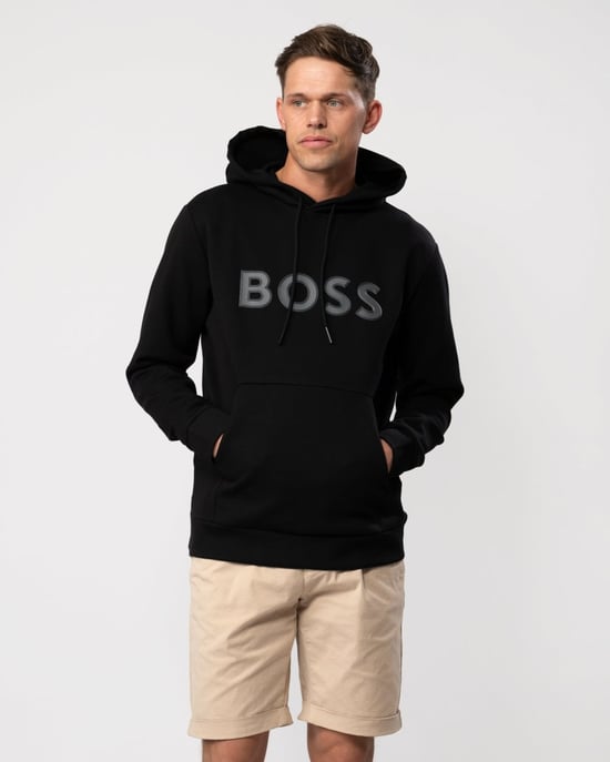 Soody 1 Pullover Hoodie in Black - Image 1