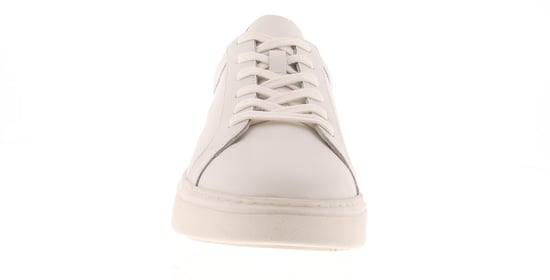 Hush Puppies Womens Trainers Chunky Camille Leather Lace Up white - Image 3