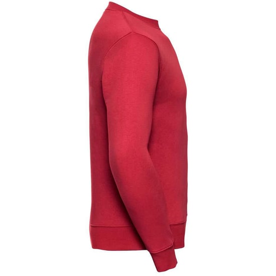 Russell Mens Authentic Sweatshirt (Slimmer Cut) (Classic Red) - Image 3