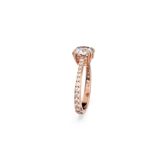 Swarovski 'Constella' Dames Gouden Gecoate Metalen Ring - Roze 5638548 - Image 3