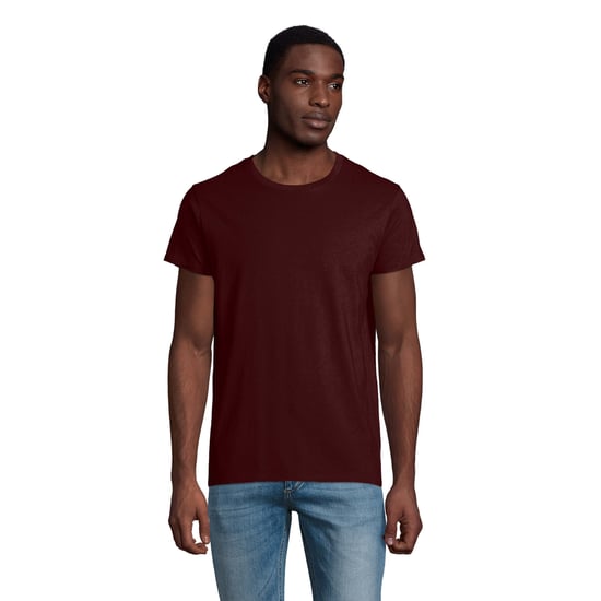 SOLS Heren Kruisvaarder T-Shirt (Bourgondië) - Image 1