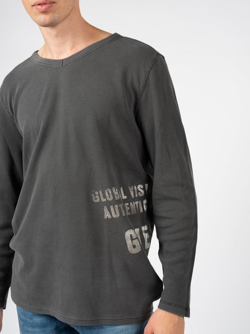 Guess Sweatshirt Herr Grå - Image 5