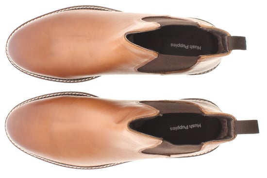Hush Puppies Gwyneth Chelsea Suède Dames Laarzen In Het Tan - Image 6