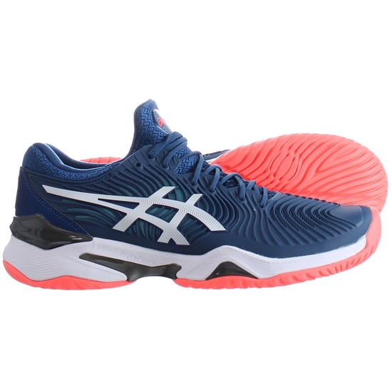 Asics Court FF 2 Heren Blauw Tennistrainers - Image 4